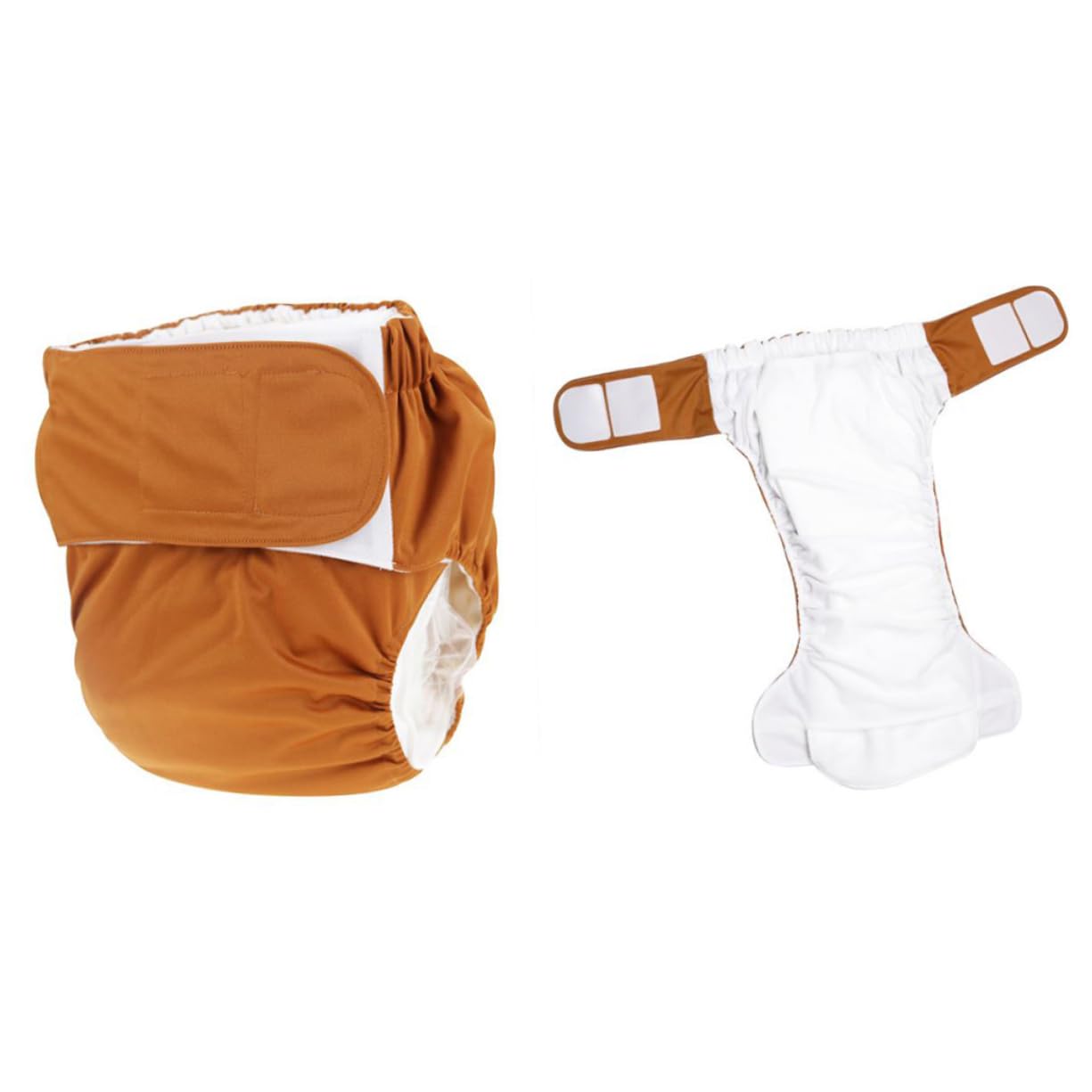 BUTIFULSIC Foldable Nappies for Elderly Diaper Covers for Patients Washable Napkins Fiber Diapers