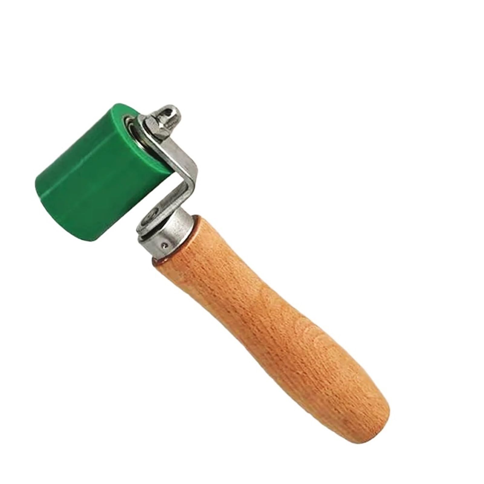 40mm Silicone Pressure Roller High Temperature Resistant Seam Bearing Wheel Resistance Welding Torch for Single Ply Roofing Tape(Green A)