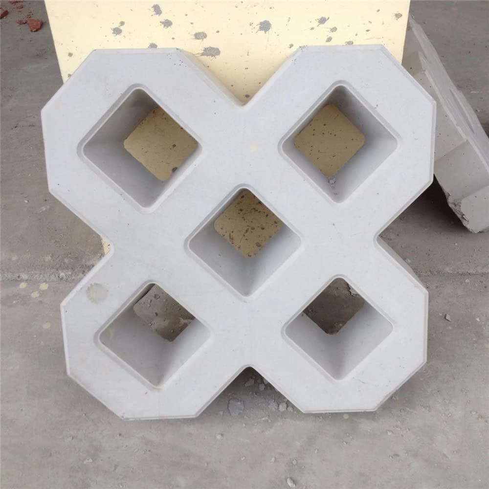 YXSH Molde De Ladrillo De Plástico para Jardín Cuadrado DIY De 40cm Accesorios De Construcción para Jardín Y Pasarela