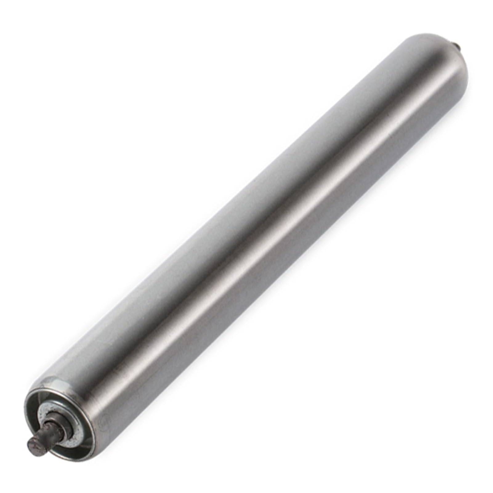 Rouleau Rouleaux Porteurs Industriels - Rouleaux de Convoyeur Remplacement en Acier Galvanisé, 25/32/38/50/60 mm de Diamètre pour Bandes Transporteuses/Table de Travail du Bois(D 50 mm,L 1000 mm)