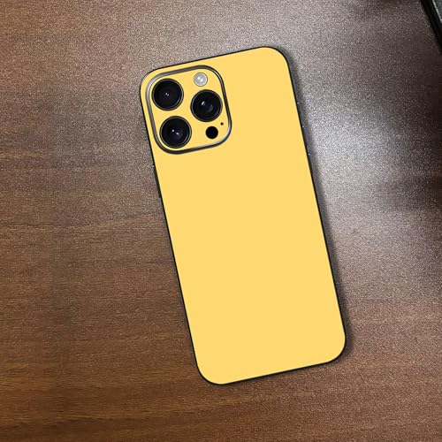 Sticker jaune iPhone 16 Pro Max pour protéger vos objectifs en voyage - 6