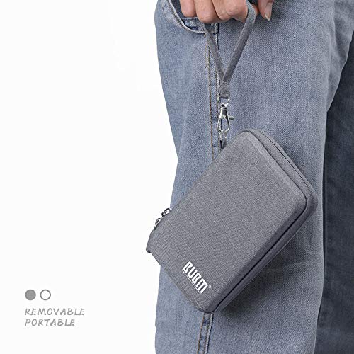 Buwico Hard Drive Travel Carrying Case USB Flash Drive Case Storage Bag USB Thumb Stick Drive Organizer Universial Portable Waterproof Shockproof Electronic Accessories Organizer Holder - Thumbnail 5
