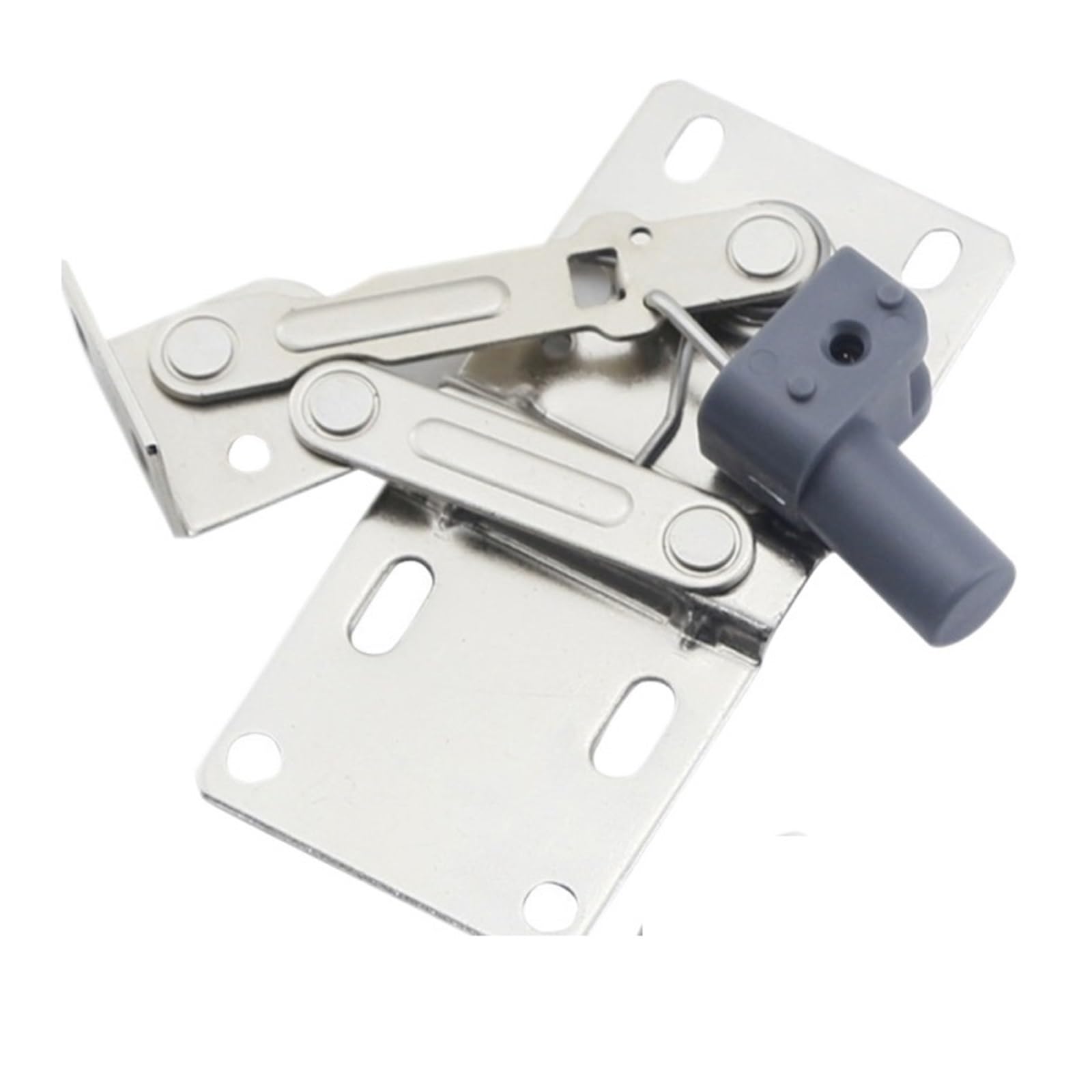 Sensumepb One Color 1 Pair Kitchen Cabinet Tip Out Hinges, Stainless Steel 45 Degree Tilt Down Hinges For Under Sink Tray And Cabinet Hardware