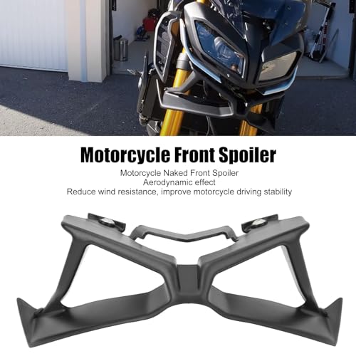 Motorrad Naked Front Spoiler Downforce Spoiler Wing MT-09 2017-2020 Schwarz