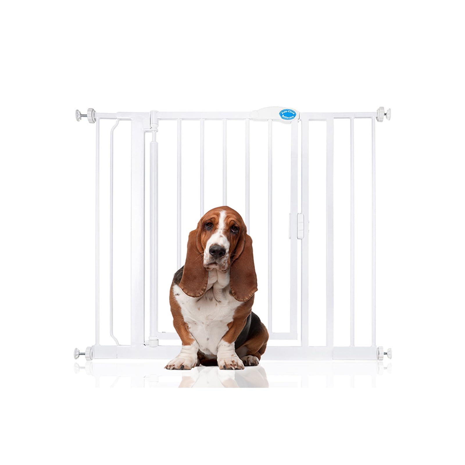 Bettacare Auto Close Pet Gate, 75cm - 82cm, Matt Black, Pressure Fit Stair Gate for Dog & Puppy, Safety Barrier for Doors Hallways and Spaces, Easy Installation — view 20