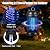 Bug Zapper Outdoor, 4200V Electric Mosquito & Fly Zapper, Black