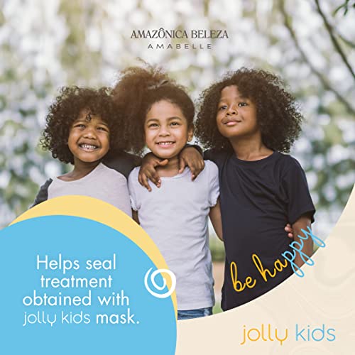 Amazonica Beleza Jolly Kids Conditioner | 100% Vegan | Free Sulphates Parabens | 300 Ml / 10.0 Fl Oz #TOP2