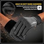 SIMARI Winter Gloves Women Men Ski Snow Gloves Liner Thermal Warm Touch Screen, Suit for Running, Cycling, Biking, Hiking, Driving, Walking, Typing, Freezer Work, Sports, Soccer, Shooting, Gaming 102 - Image 5