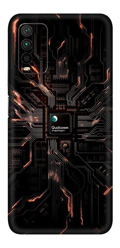 WRAP CRAFT Mobile Skin Sticker Compatible with Redmi 9 Power Skin Not Back Cover, Camera & Back Protector Mobile Skin Wrap; Redmi 9 Power-KE-226