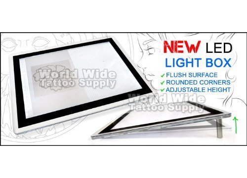 Miniatura 2 de Nueva caja de luz gráfica ultra fina del tatuaje del LED que traza -tamaño A3-