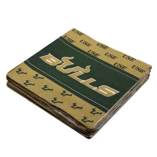 Westrick Paper South Florida Bulls Beverage Napkins