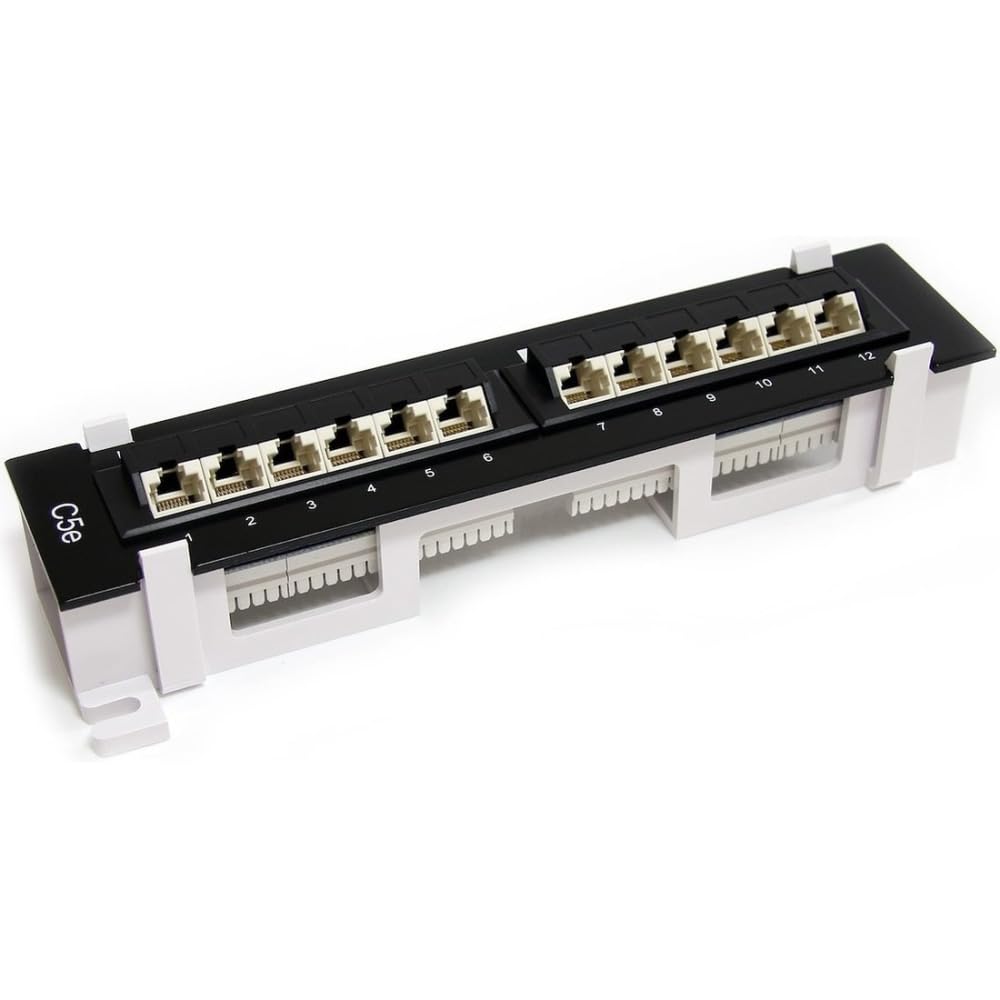 StarTech.com 12-port Patch Panel