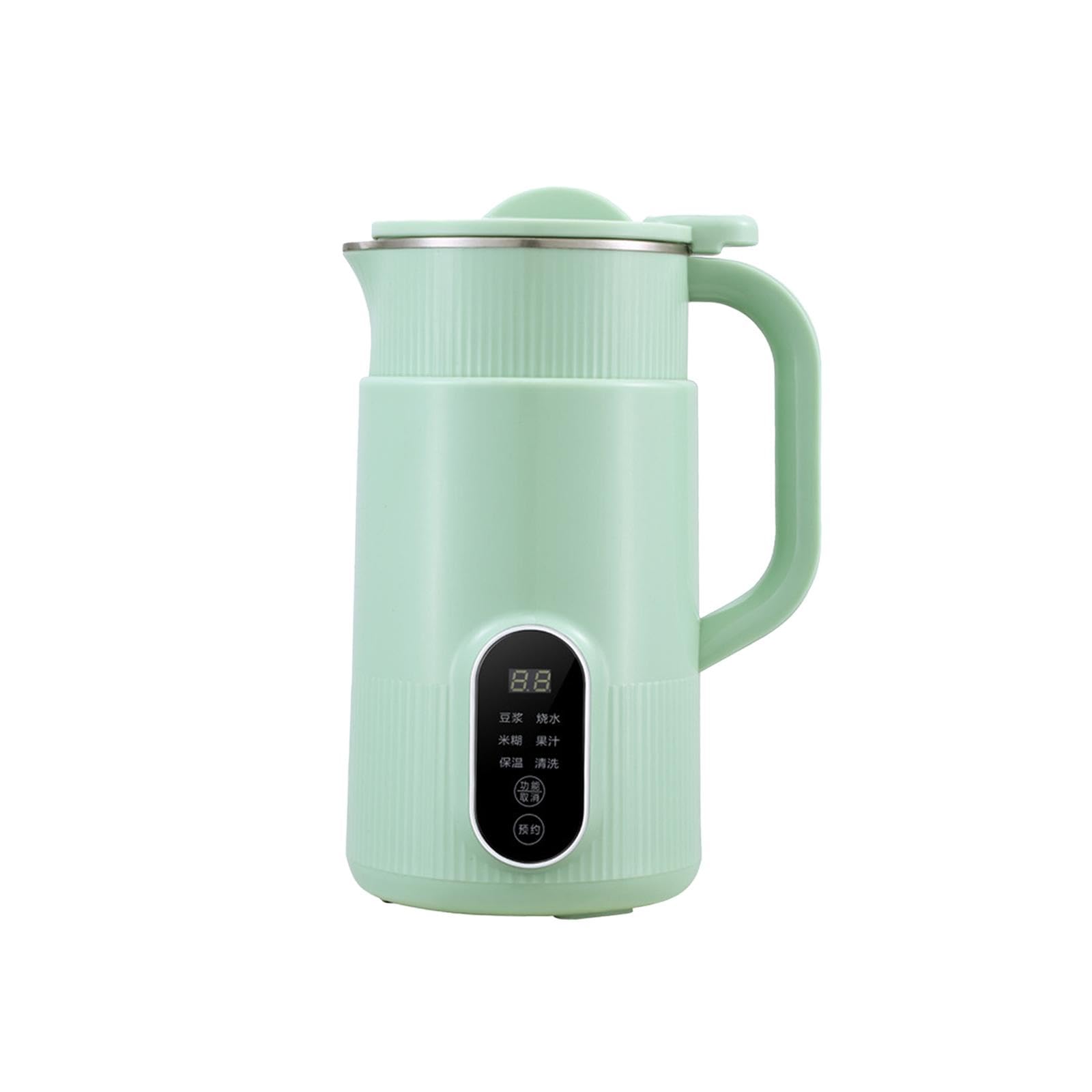 CALANDIS® Nut Milk Maker Watermelon Automatic Nut Milk Blender for Picnic Home Camping Green 800ml | 1Pcs Juicer Soy Milk Machine 1Pcs Measuring Cup 1Pcs Cup Brush 1Pcs Manual-image-19