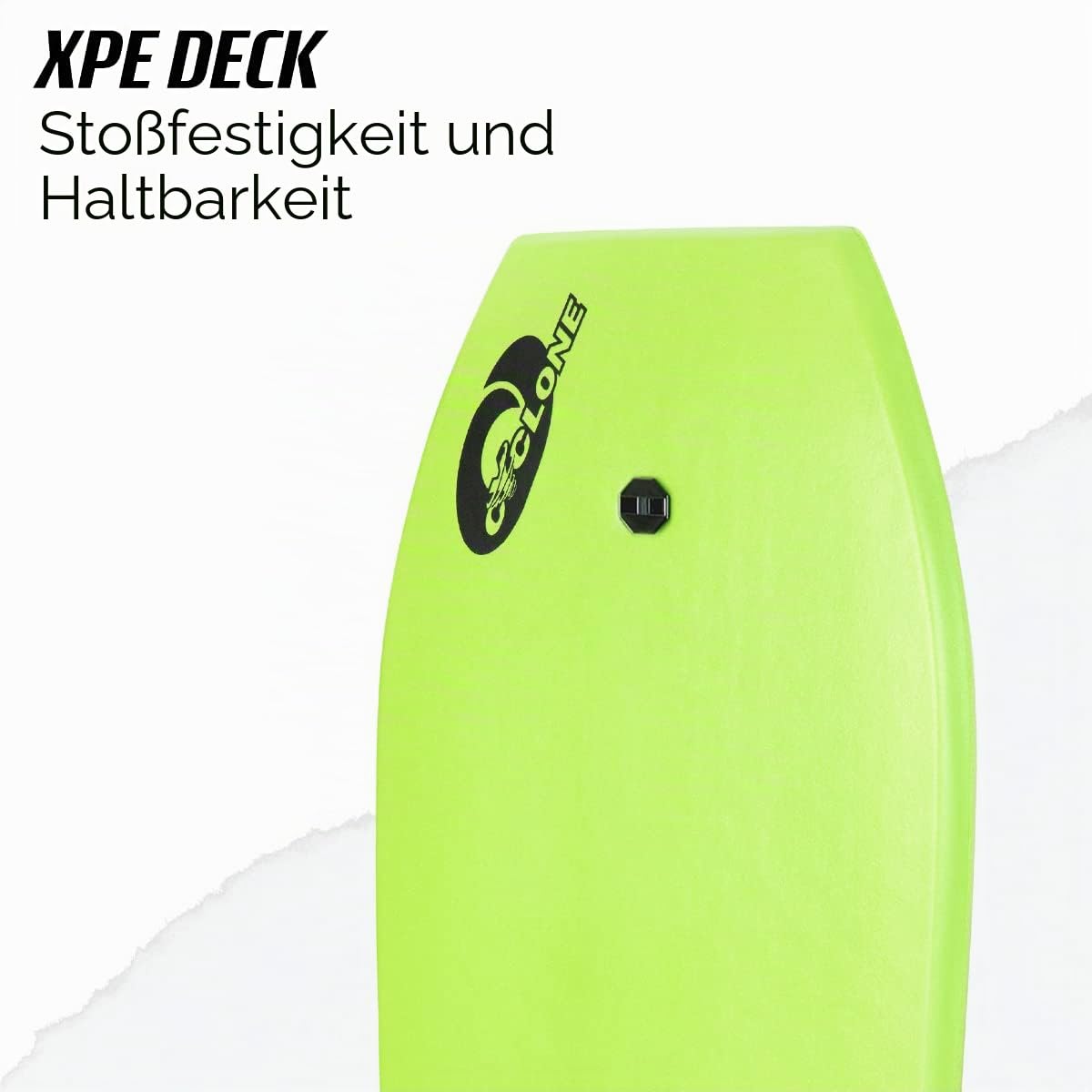 Osprey 101,6 cm Bodyboard mit Verstellbarer Handgelenkleine für Kinder und Erwachsene, leichtes Bodyboard mit XPE-Deck, Halbmondschwanz und EPS-Kern, mehrere Farben und Design