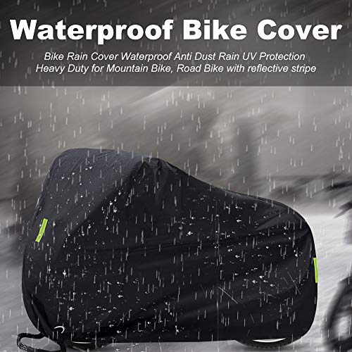 GoolRC Capa de bicicleta, Capa de bicicleta, Capa de chuva para bicicleta Impermeável Anti poeira Ch