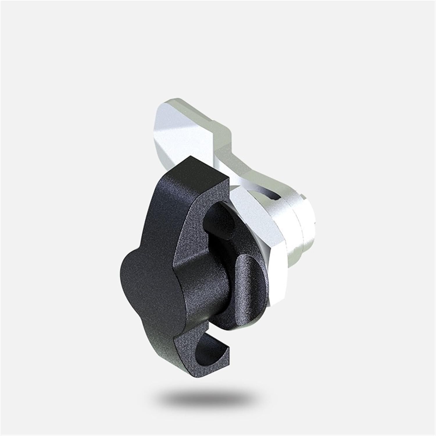 Cabinet Distribution Box Lock, Chassis Door Right Angle Rotating Tongue Mechanical 1Pcs(Black)