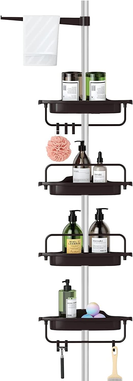 Gigecor Corner Shower Caddy, Bathroom Shower Corner Caddy