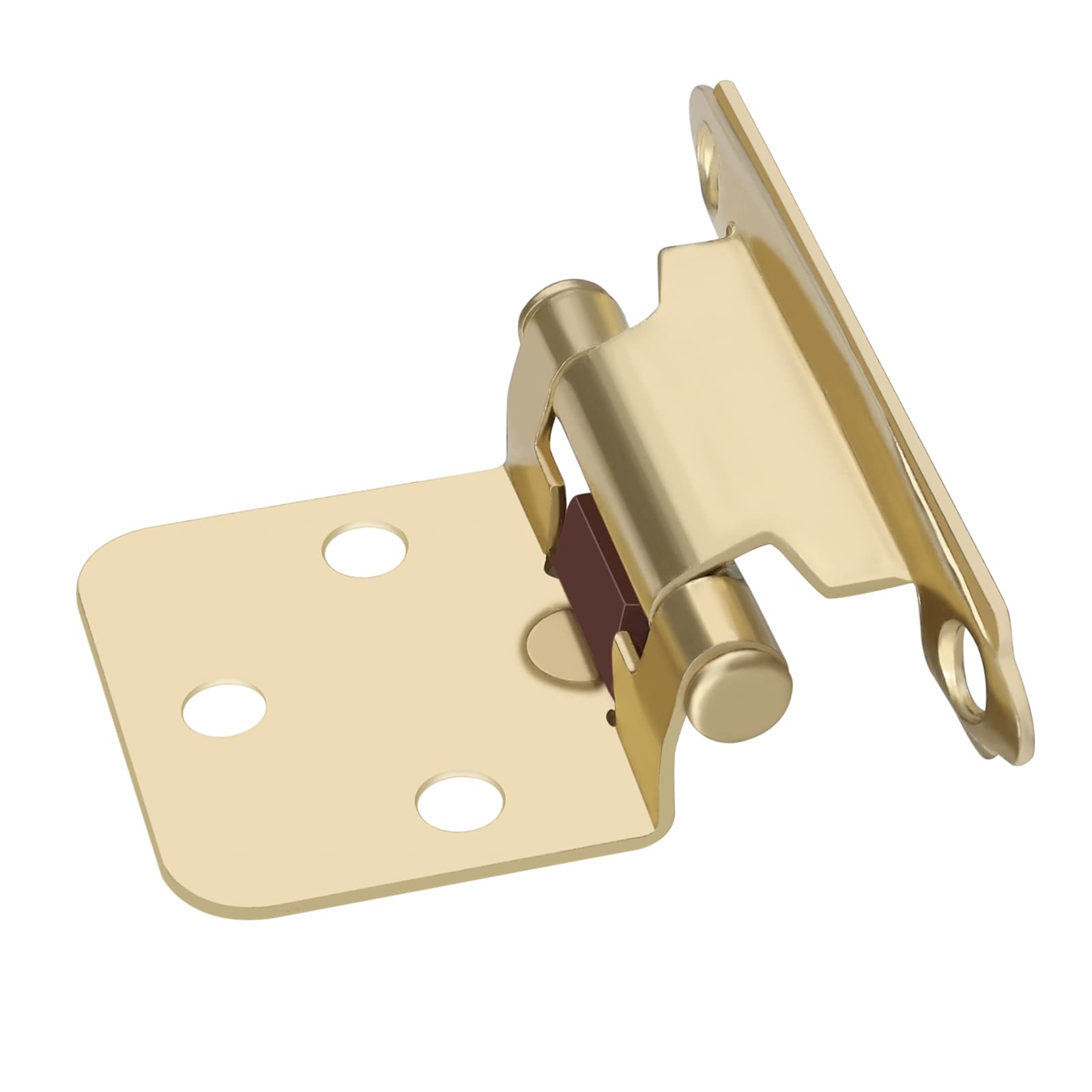 5 Pair (10 Units) goldenwarm Variable Overlay Hinges Gold