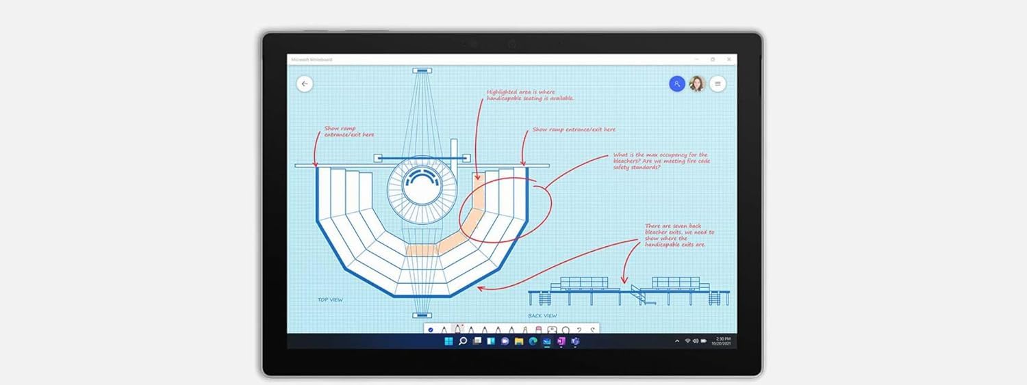Amazon.co.jp: 【整備済み品】Surface Pro 7+ 1960タブレットPC 12.3