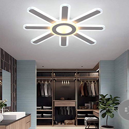 Plafonnier LED dimmable pour décoration de salon et chambre
