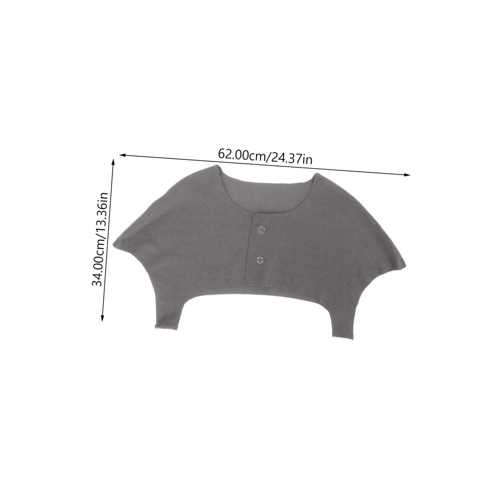 Didiseaon Warm Winter Shoulder Warmer for Women Breathable Protector for Elderly Confinement Use Comfortable Neck Support Easy to Wear Deep