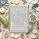 BIROYAL Kochbuch Selbst Schreiben, Rezepte Buch Selbst Schreiben, DIY Kochbuch