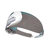 Elastic Exercise Headband - Breathable Tiger at Rest Print Sports Headbands, Perfect for Running, Yoga, Cycling, and More