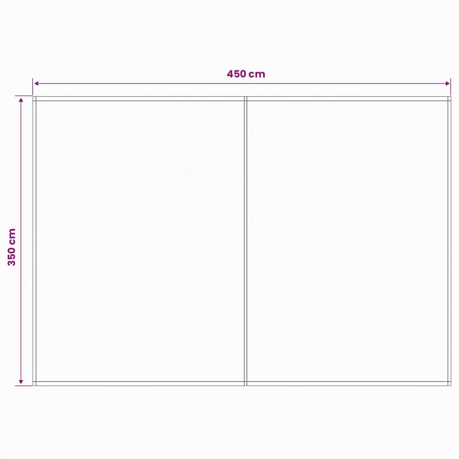 Toile de Rechange pour Store Banne, UV résistant,450×350cm