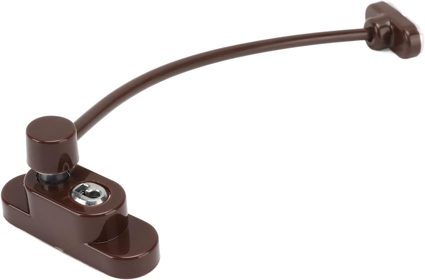 Child Safety Lock, ABS Stainless Steel Keyed Security Lock with Drilling Installation, for Windows Doors Cabinets Refrigerators Home School Kindergarten