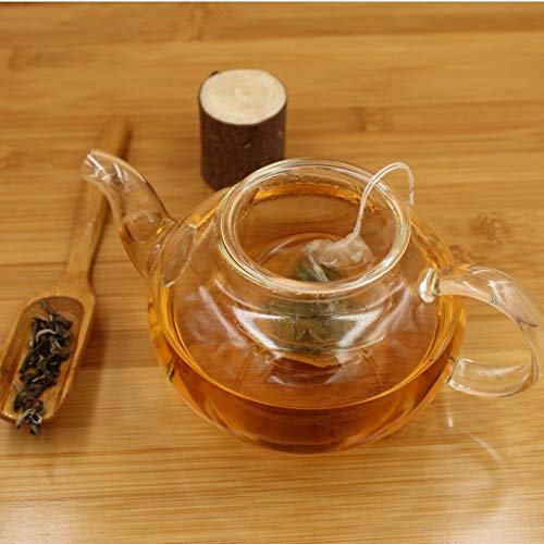 Fityle sacos para coador de chá, 400 peças, sacos para café e chá, ervas, infusor de folhas soltas c