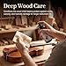 Shaevle All in One Violin Care Kit for Violin & Viola - Complete String Instruments Cleaning Maintenance Kit with Violin Rosin, Protective Oil, Bridge Non-Slip Oil and Cleaning Cloth