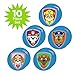 Ginsey PAW Patrol Suction Cup Tub Treads - 10 pc, Clear