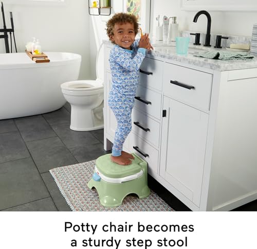 image for Fisher-Price Toddler Toilet 3-in-1 Puppy Perfection Potty Training Sea