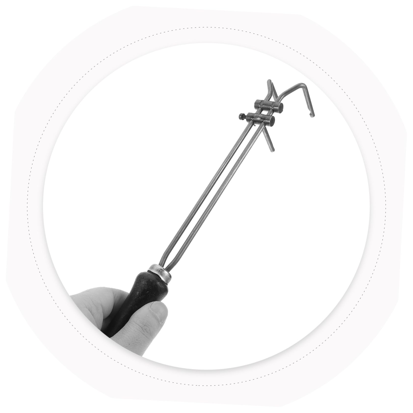 Operitacx 4pezzi Crucible Tong Metal Clamp Pinza per Melting Furnace Resistente alla Corrosione per Laboratorio e Fusione Metalli Design Leggero e Portatile Compatibile con Becher e Flask