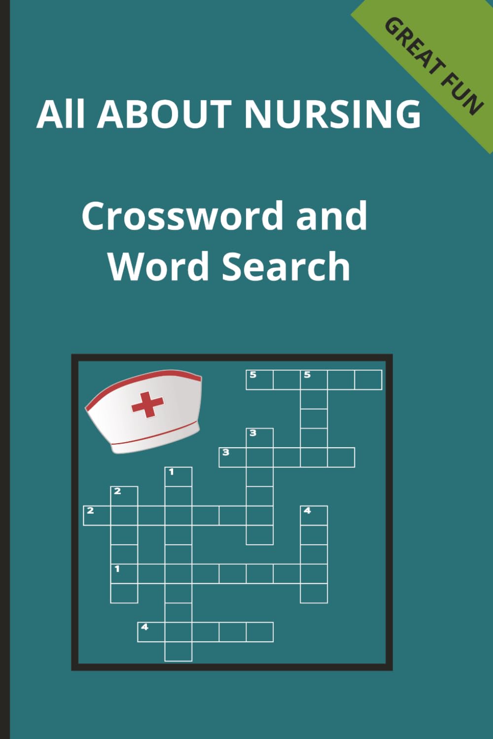 Nursing Crossword: 75 easy to read nursing crossword, 6x9 inches, 101 pages, great for traveling and anyone in the medical field