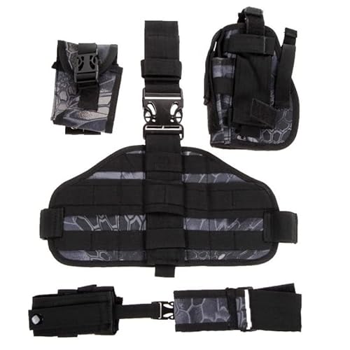Tactical Camouflage Leg Holster Cover Pistol Handgun Airsoft Gun Shooting Gear Equipment #TOP5