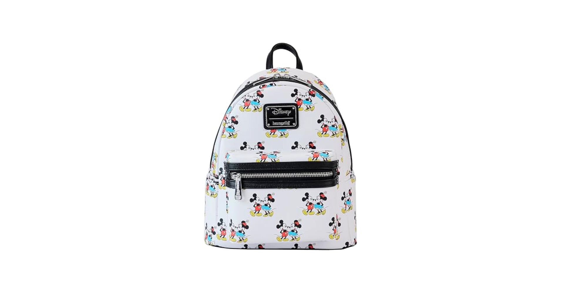 【Disney Parks × Loungefly ミッキー ミニリュック】 Loungefly Disney Mickey Mouse Classic All-Over Print Mini