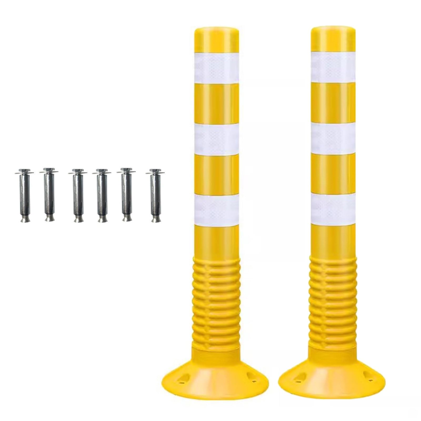 LWJSOCP 6Pack 75 cm ty Traffic Safety Cones for Parking Lots & Construction SitesEnhanced Stability & Visibility for Optimal Safety