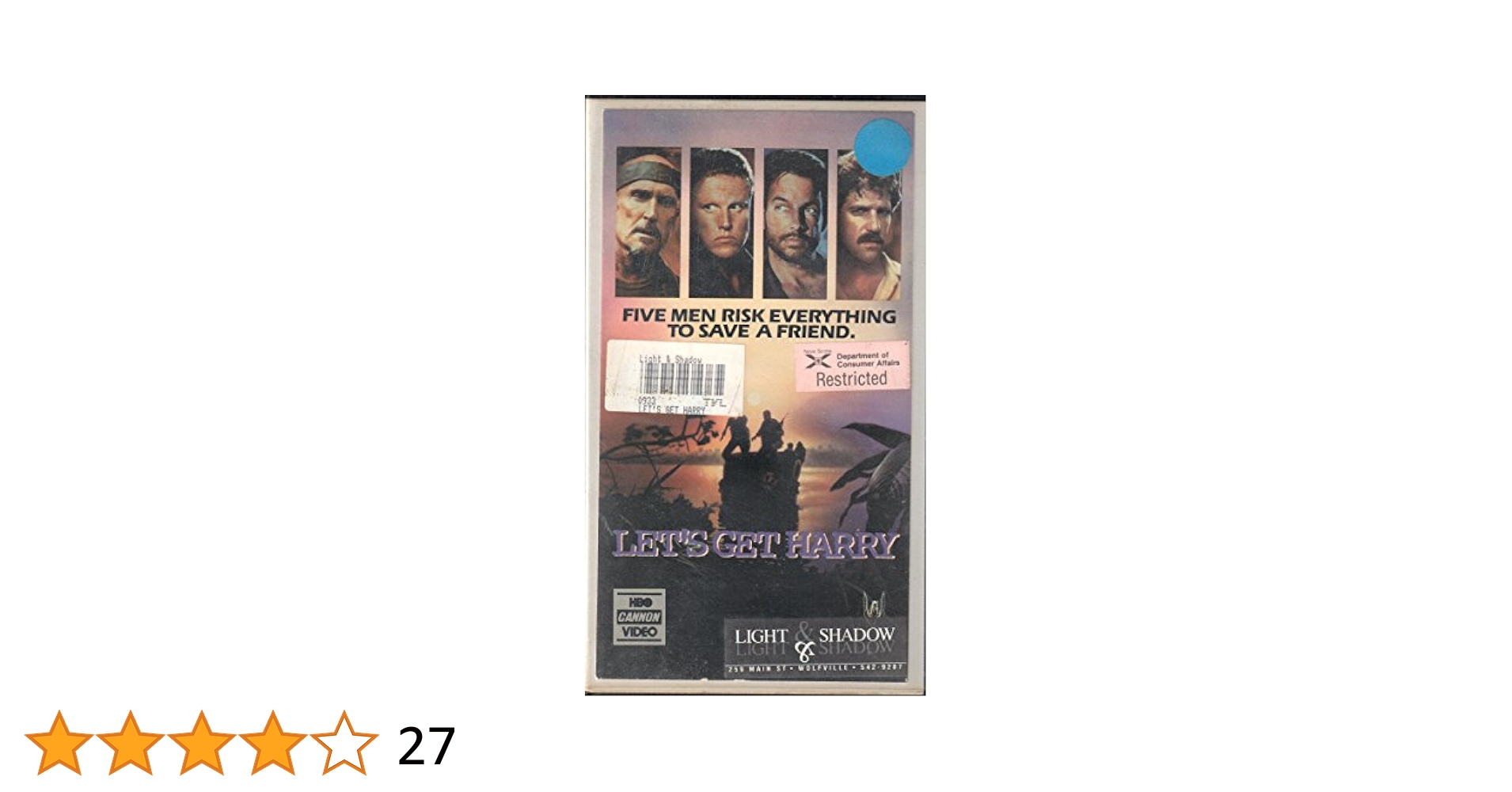 Amazon.com: Let's Get Harry [VHS]: 0026359995330: Movies & TV
