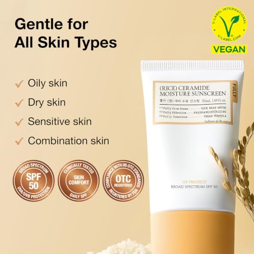 FULLY Rice Ceramide Moisture Sunscreen SPF50 — view 12