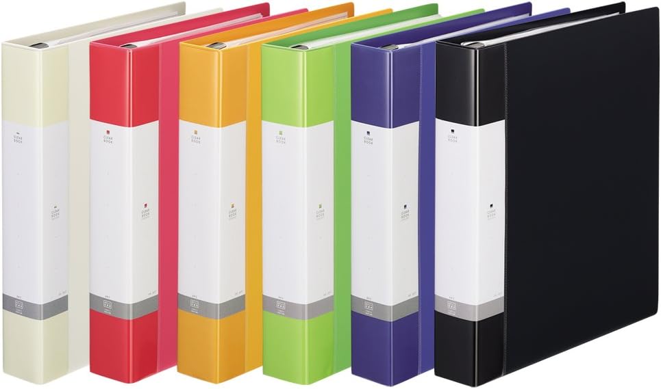 Lihit Lab., Inc. Request clear book & lt; pocket exchange type & gt; A4S 35P yellow green G3803-6