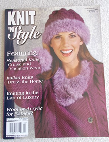 KNIT 'N STYLE Magazine February 2003 Number 123