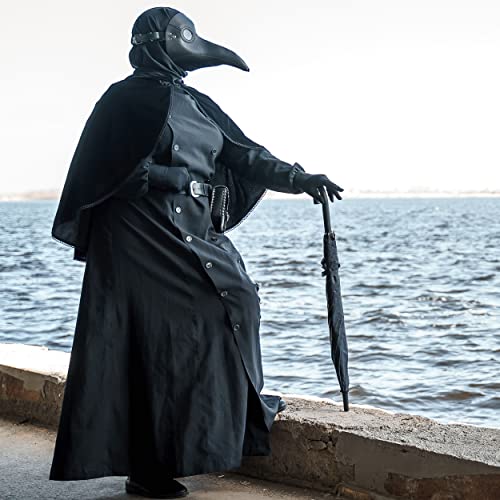 Plague Doctor Mask - Black Plague Doctors Mask Plague Doctor Costume Halloween Mask - Plague Doctor Accessories Beak Plague Mask - Witch Doctor Steampunk Mask Raven Cosplay Halloween Props Scary Mask steampunk buy now online Plague Doctor Mask - Black Plague Doctors Mask Plague Doctor Costume Halloween Mask - Plague Doctor Accessories Beak Plague Mask - Witch Doctor Steampunk Mask Raven Cosplay Halloween Props Scary Mask steampunk buy now online