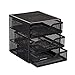 Mind Reader Desktop Accessory Storage, Desk Supplies, Organizer, Office, Metal Mesh, 6.25