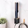 Wandhalterung f r Dyson Airstrait Gl tteisen Metall-Organizer-Aufbewahrungsregal geeignet f r Airwrap/Corrale Haargl tter