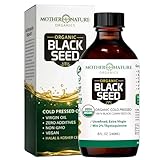 100% USDA Organic Certified Premium Black Cumin Seed Oil | GLASS BOTTLE | Darkest, Highest TQ 1.08% | Nigella Sativa | Undiluted | Cold Pressed, No Solvents | Certified Vegan, Non-GMO (8 ounce)