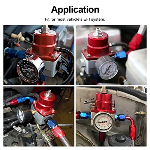 Evil Energy Fuel Pressure Regulator Efi Bypass Return Adjustable 20-120Psi #TOP5