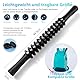 Kugooyi Yoga Massage Roller Stick, Muskel Entspannen Trainingsgerät Ultraportabel Multifunktions Relief Tool Anti-Cellulite Körperformung für Beine Rücken Schultern Nacken Arme (Schwarz)