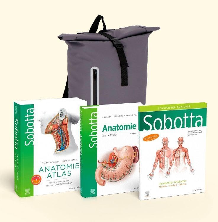 Sobotta Bag Atlas, Lehrbuch und Poster - Limited Edition