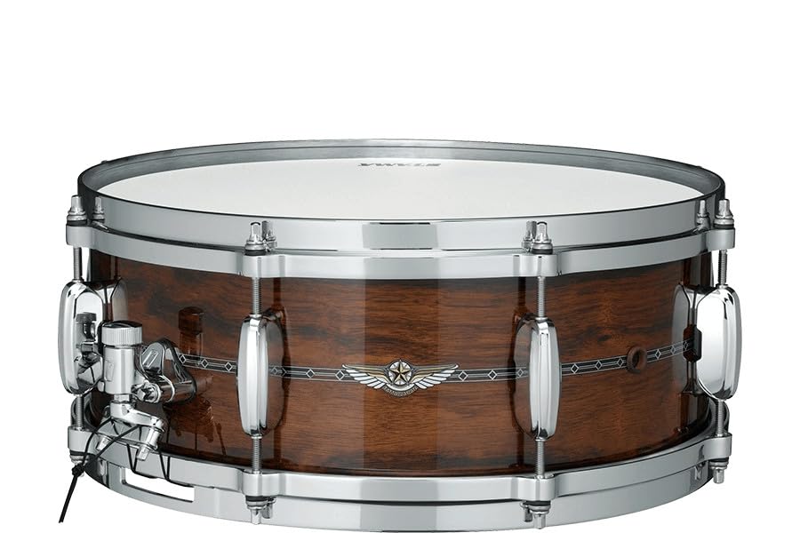 TAMAStar Bubinga TBS1465D-LNTI Snare Drum 14 x 6.5 Inches Natural Indian Laurel